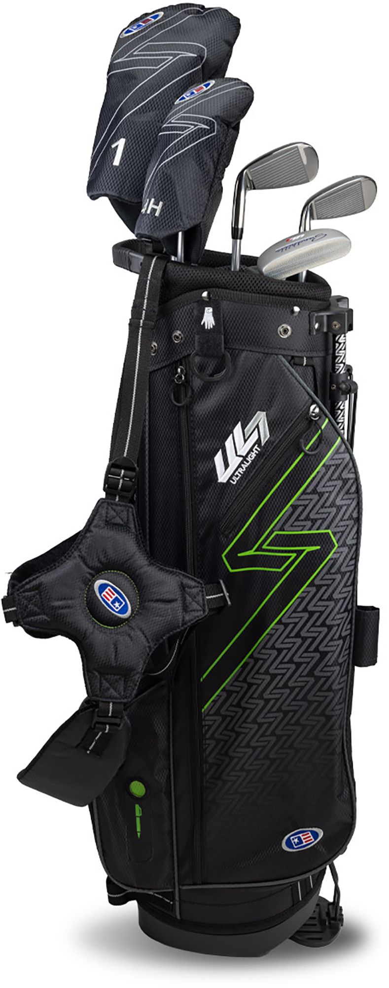 U.S. Kids Golf UL7 57 Stand Bag 8-Piece Complete Set - (Height 57"-60") product image