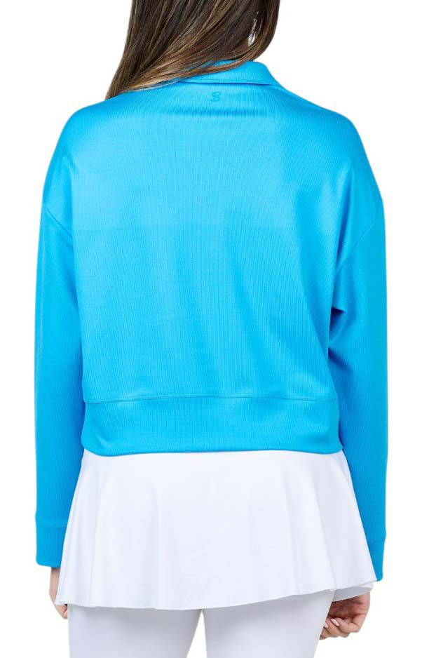 Sofibella Women's Staples 21" ¼ Zip Tennis Pullover product image