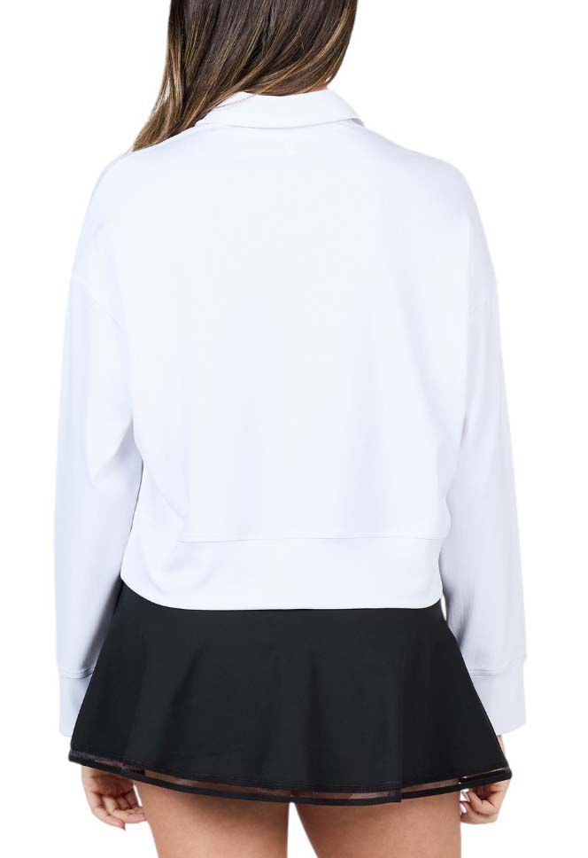 Sofibella Women's Staples 21" ¼ Zip Tennis Pullover product image