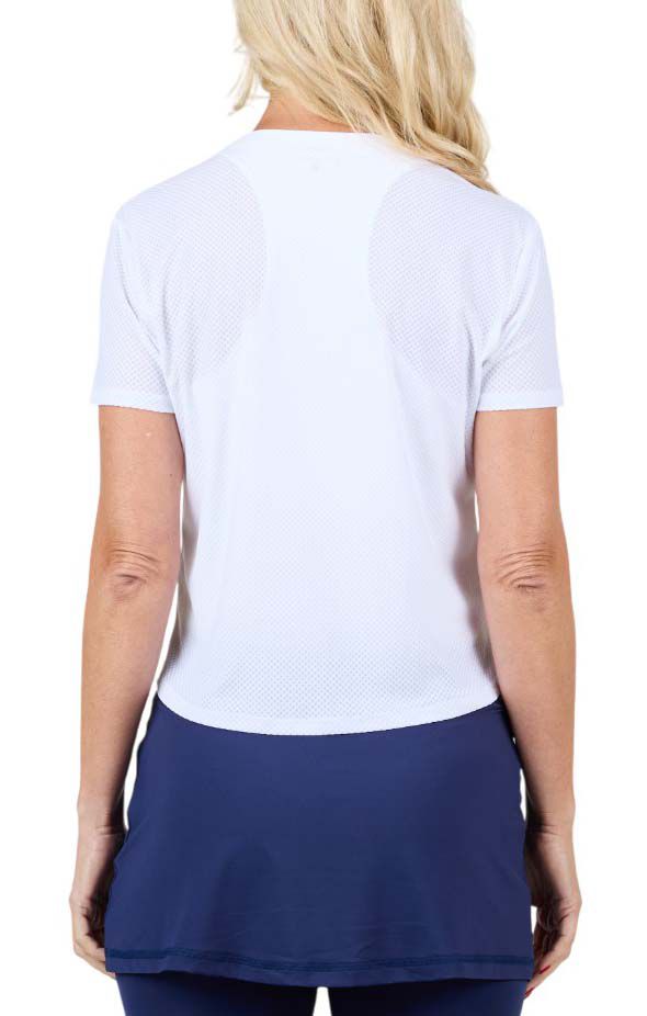 Sofibella Women's Staples 22" Short Sleeve Tennis Shirt product image