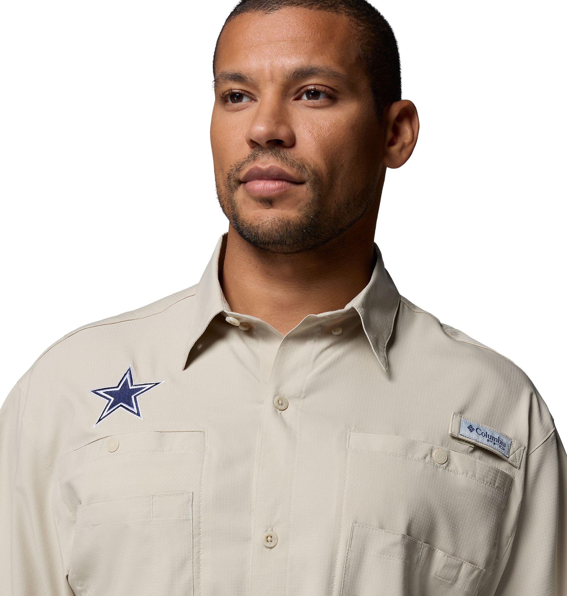 Columbia Men's Dallas Cowboys Tan Tamiami T-Shirt product image