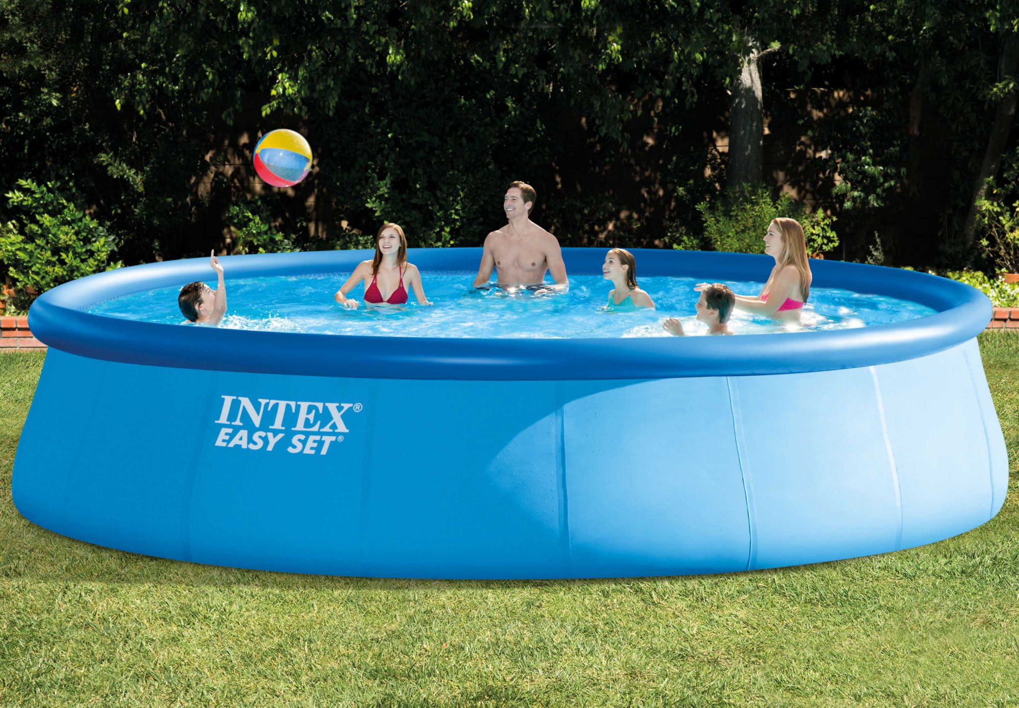 Intex 18' x 48" Easy Set Inflatable Pool product image