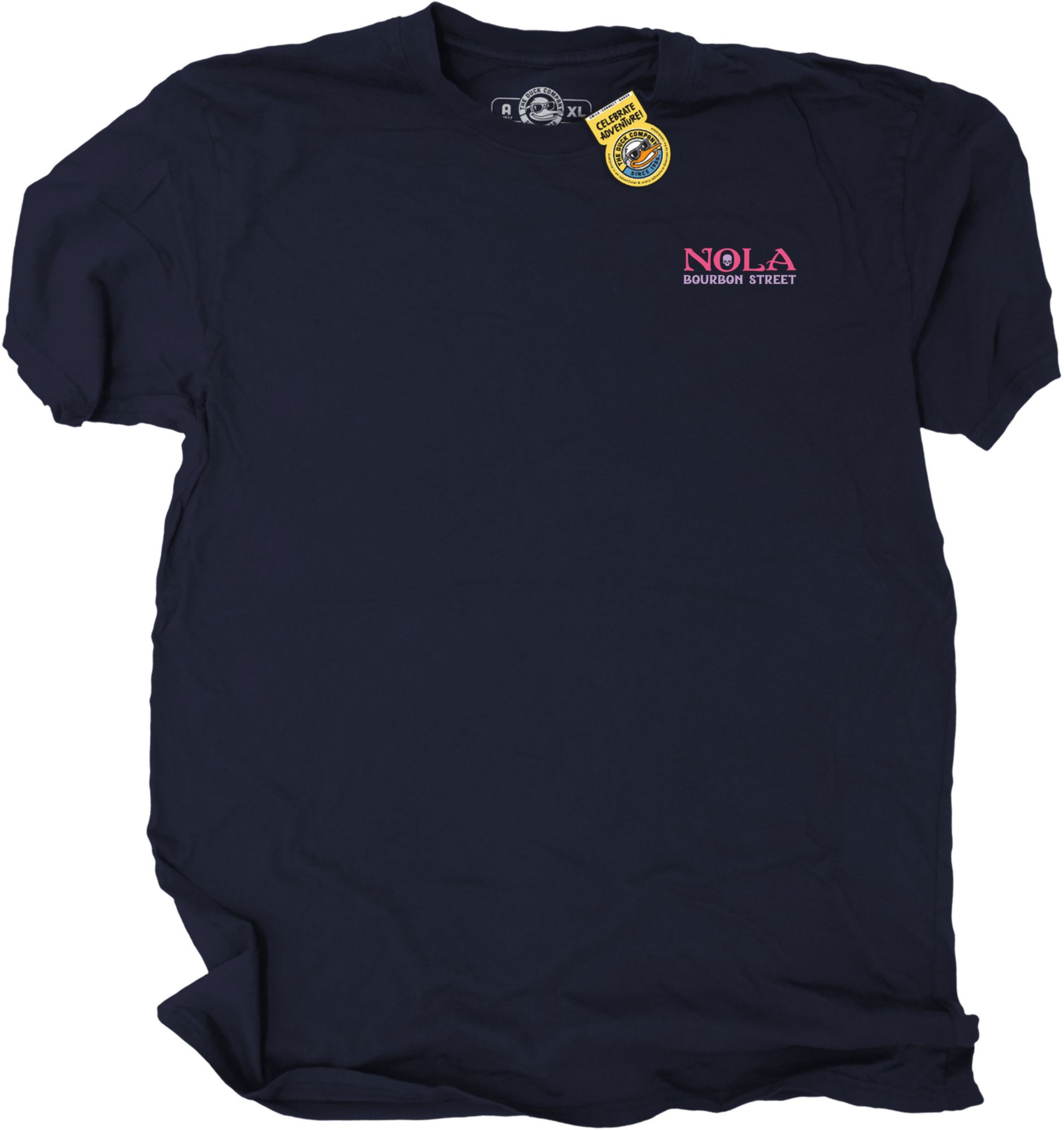 The Duck Company Adult New Orleans Navy Gator T-Shirt product image