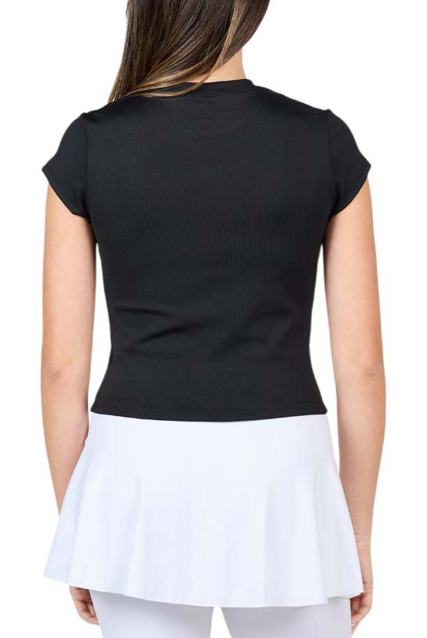 Sofibella Women's Staples 20" Cap Sleeve Tennis Shirt product image