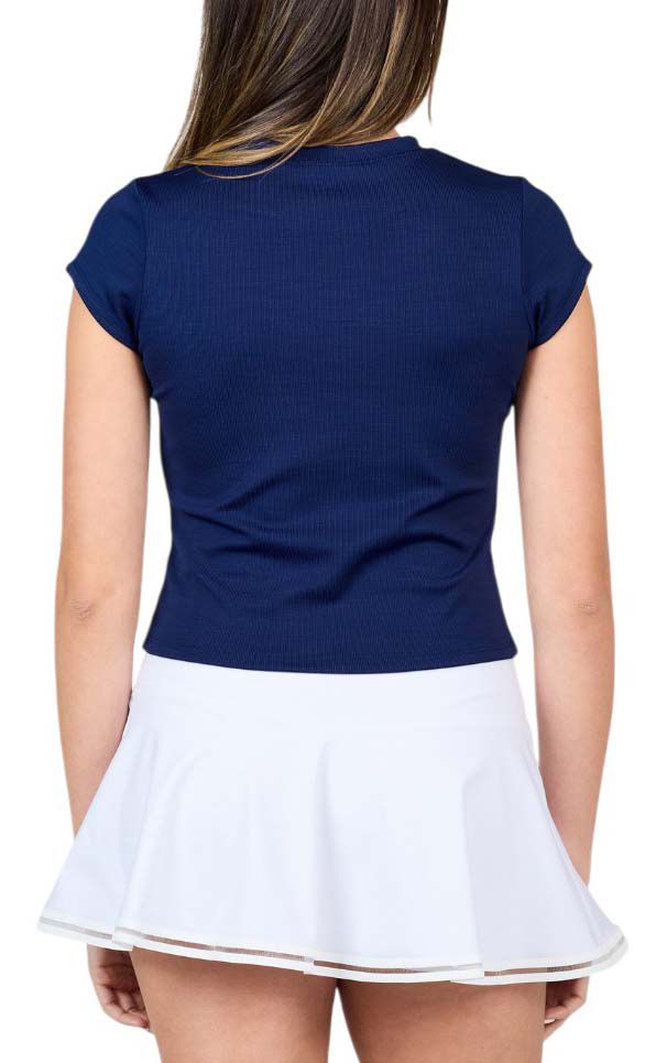 Sofibella Women's Staples 20" Cap Sleeve Tennis Shirt product image