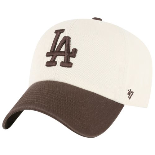 47 Adult Los Angeles Dodgers Cream Two Tone Clean Up Adjustable