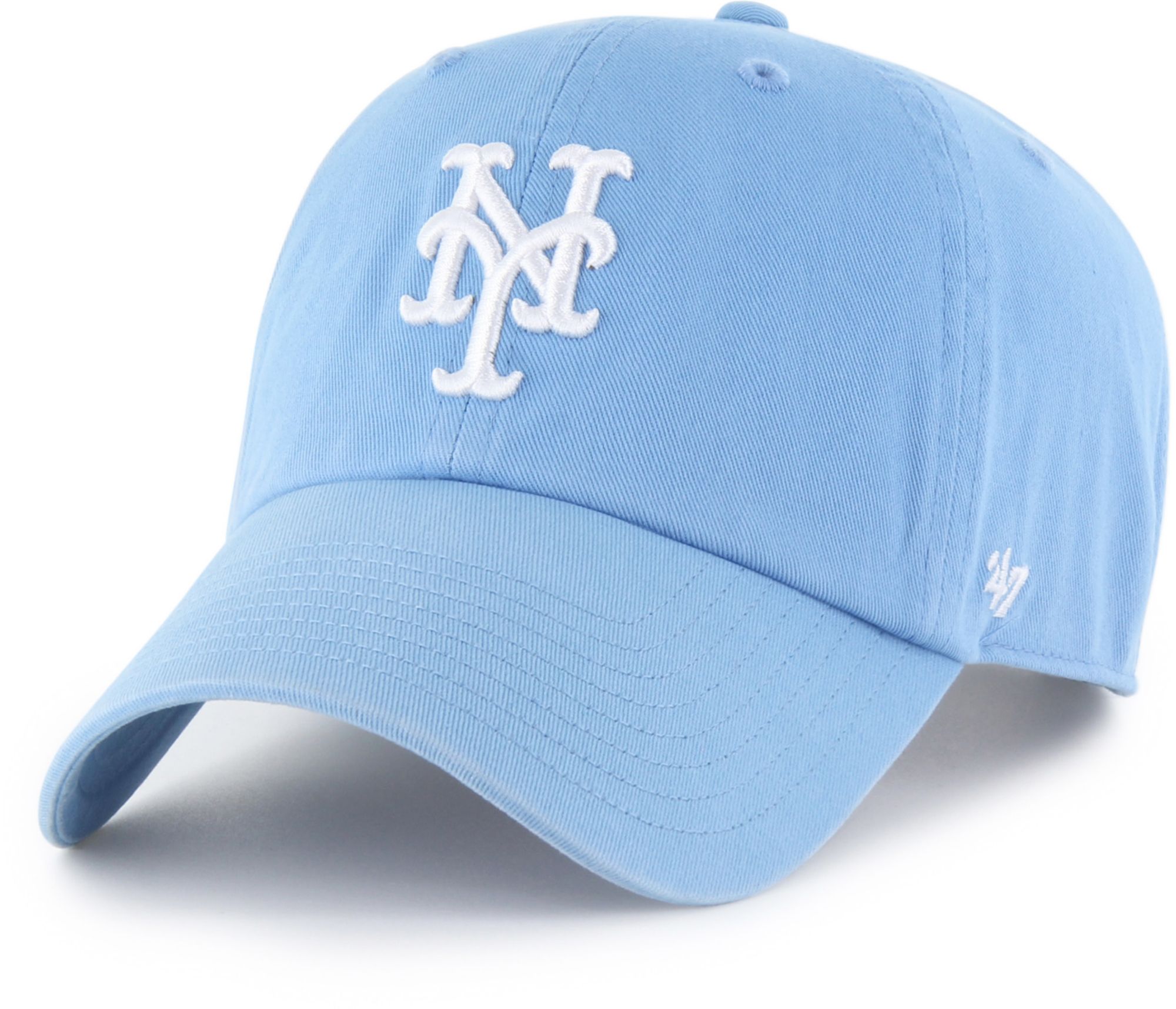 '47 Adult New York Mets Light Blue Clean Up Adjustable Hat product image