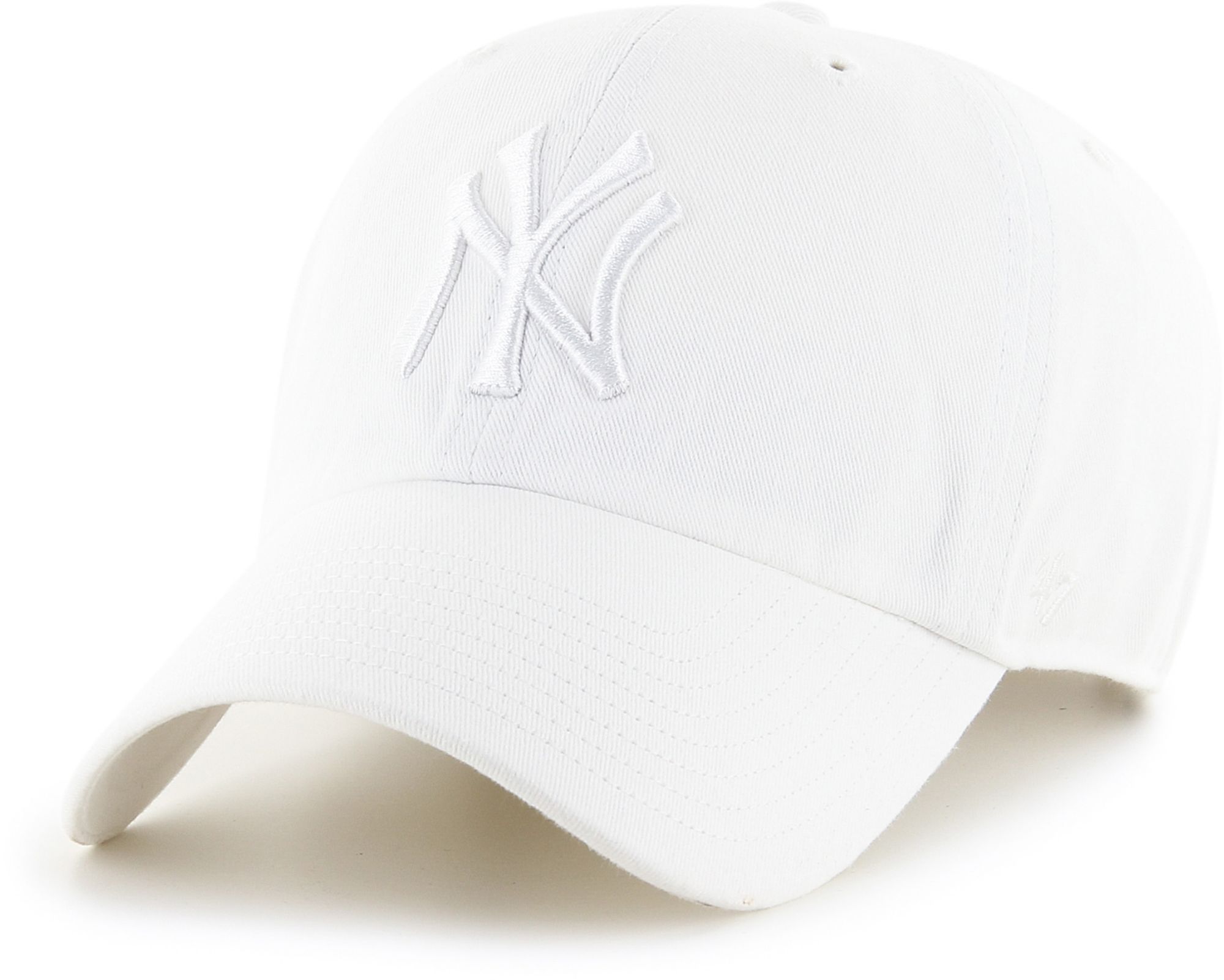 '47 Adult New York Yankees White Clean Up Adjustable Hat product image