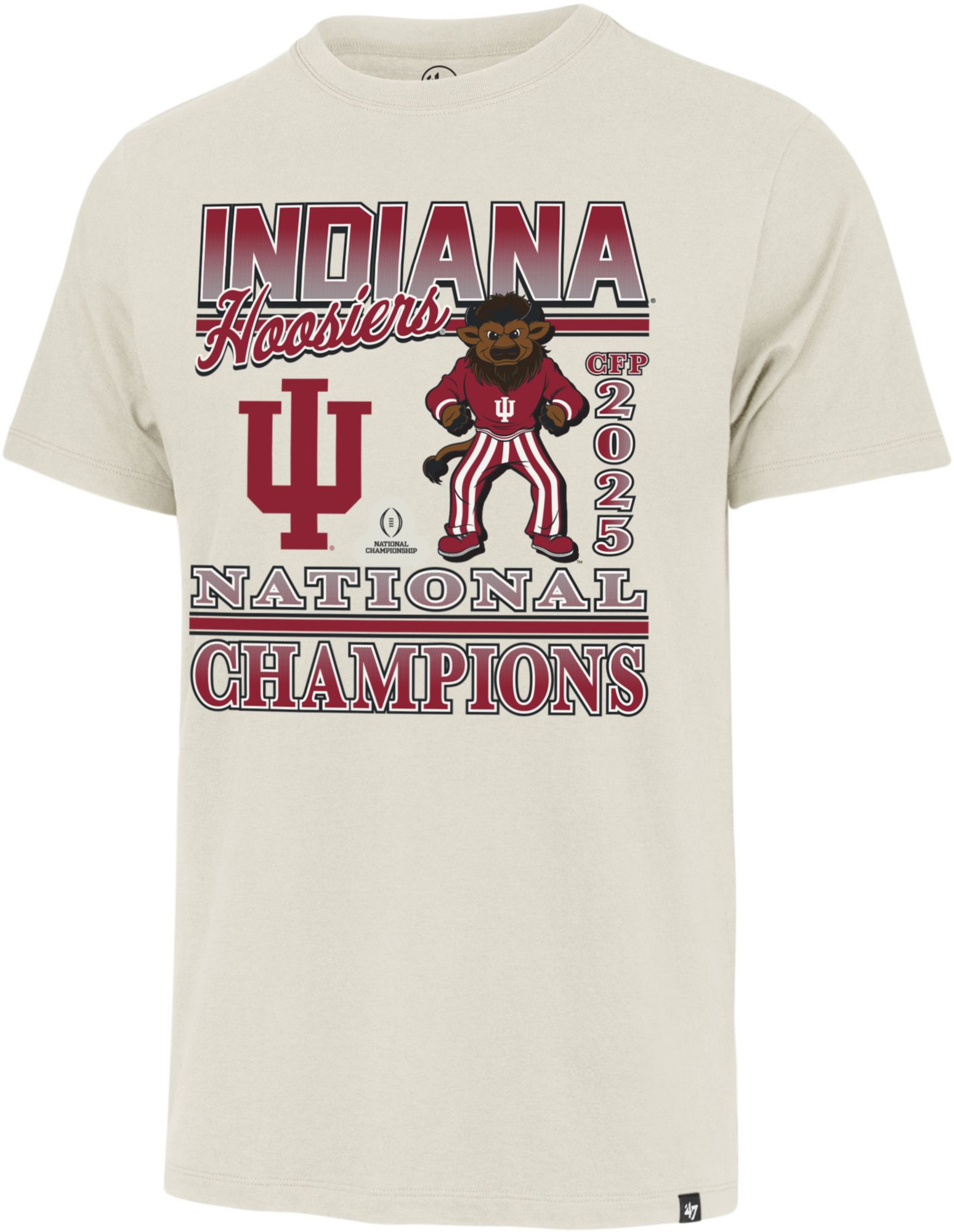 '47 Adult Indiana Hoosiers Mascot 2025-26 CFP National Champions T-Shirt product image