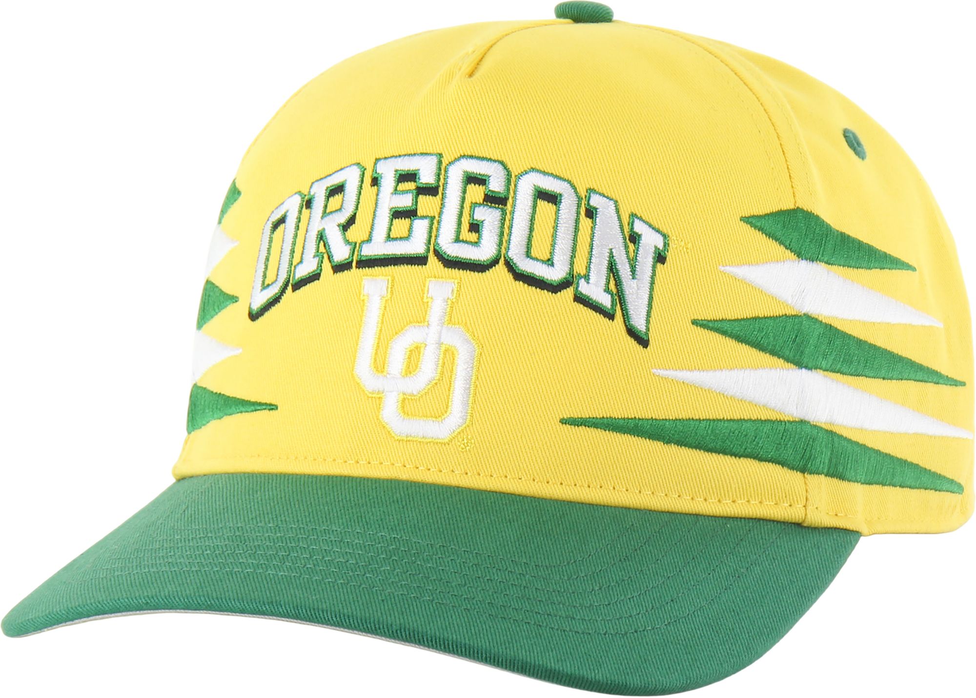 '47 Adult Oregon Ducks Yellow Diamond Cut Hitch Adjustable Hat product image