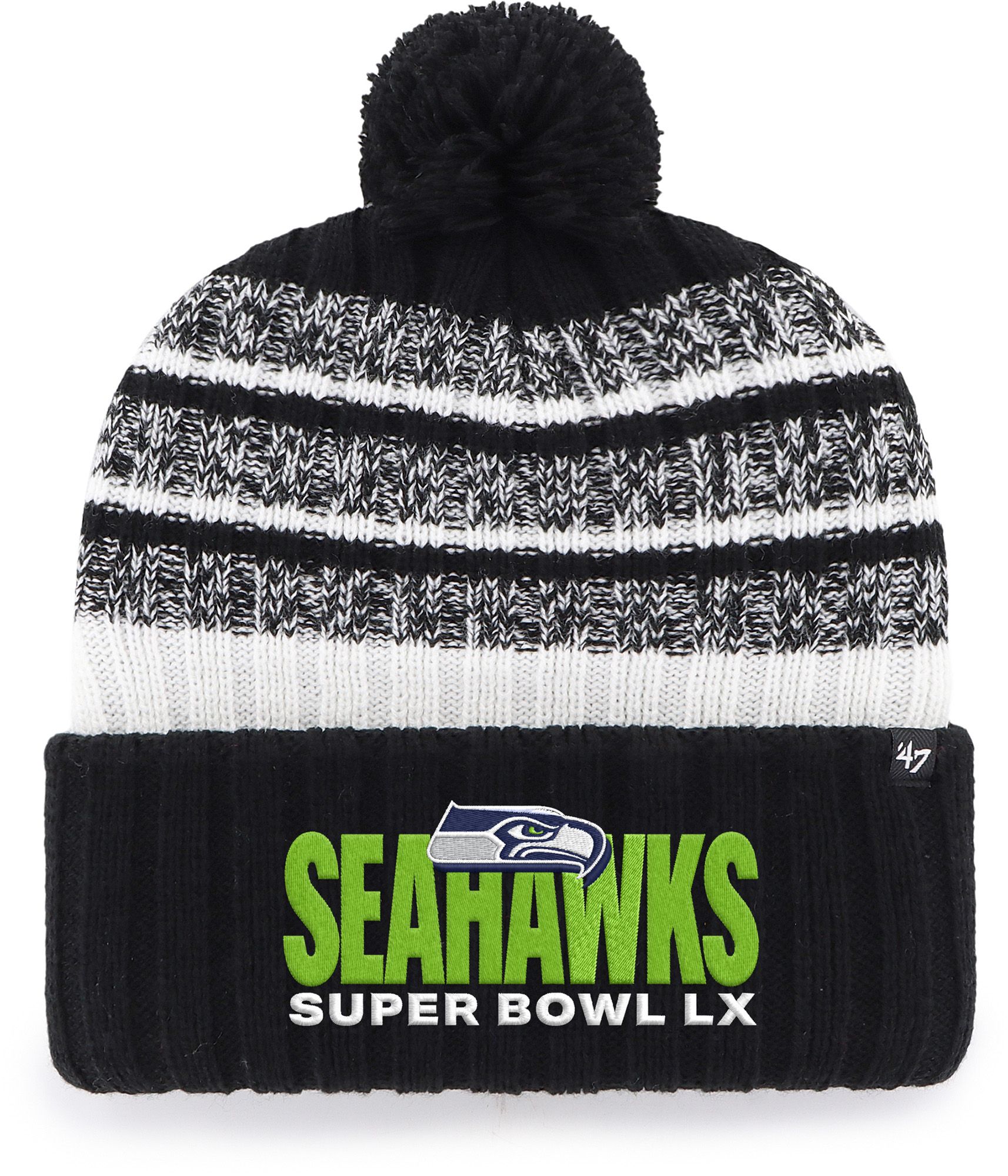 '47 Adult 2025-26 Super Bowl LX Bound Seattle Seahawks Tavern Knit Beanie product image
