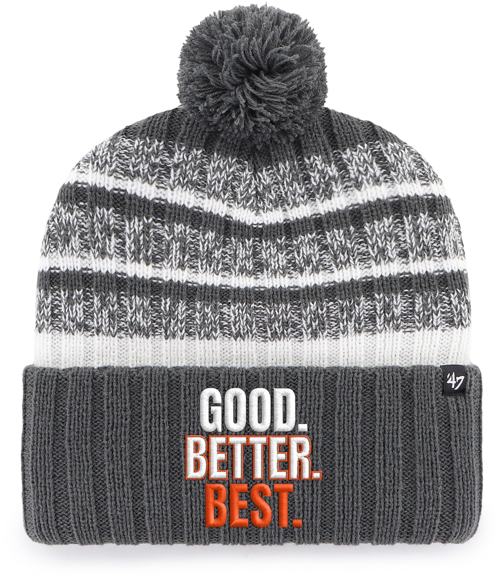 '47 Men's Chicago Bears Charcoal 'Good Better Best' Tavern Knit Beanie product image