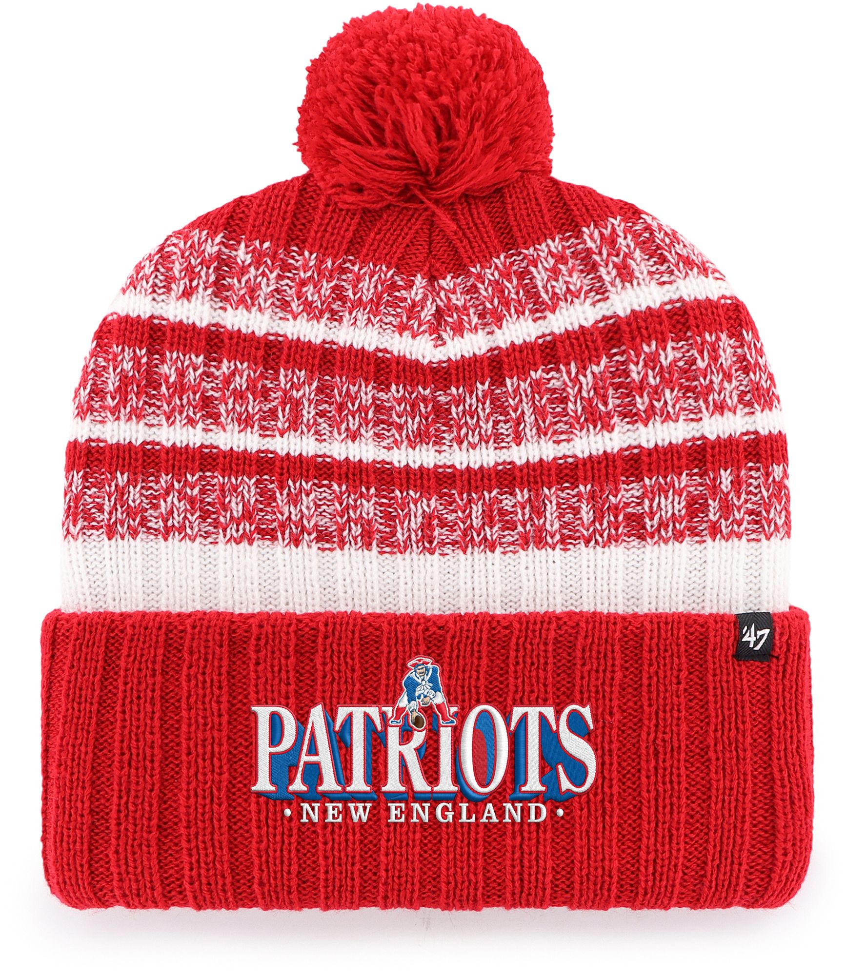 '47 Men's New England Patriots Red Tavern Knit Beanie product image