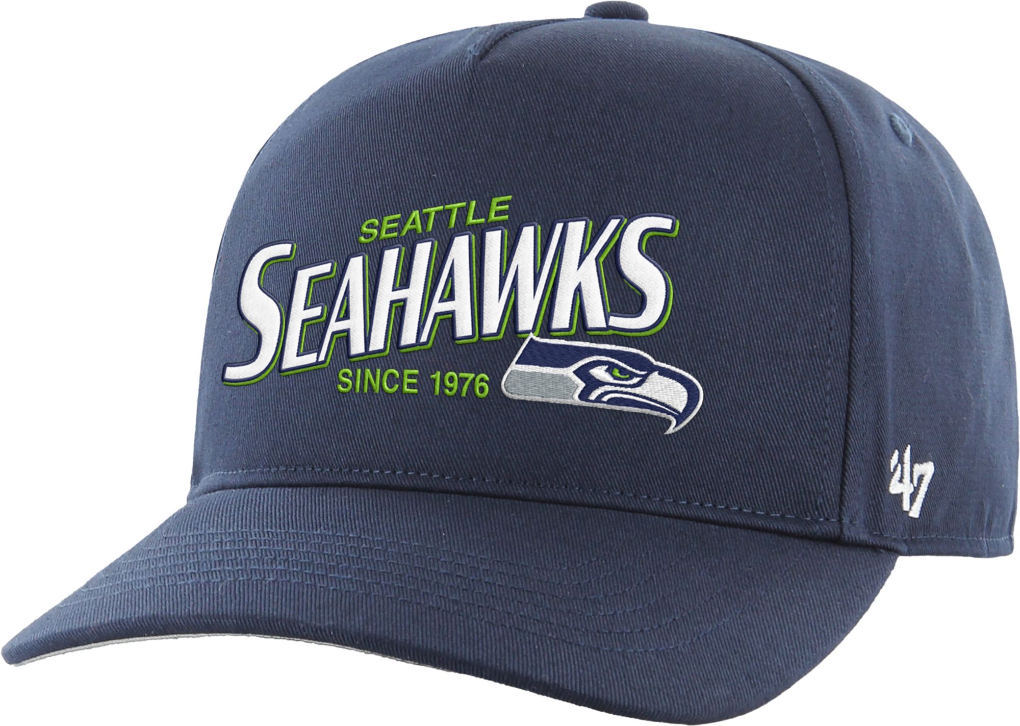 '47 Men's Seattle Seahawks Navy Brockman Hitch Adjustable Hat product image