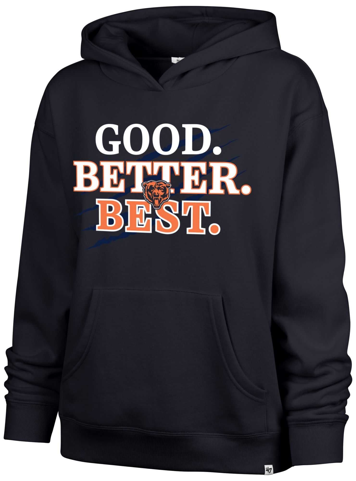 '47 Women's Chicago Bears Navy Naomi Pullover Hoodie product image