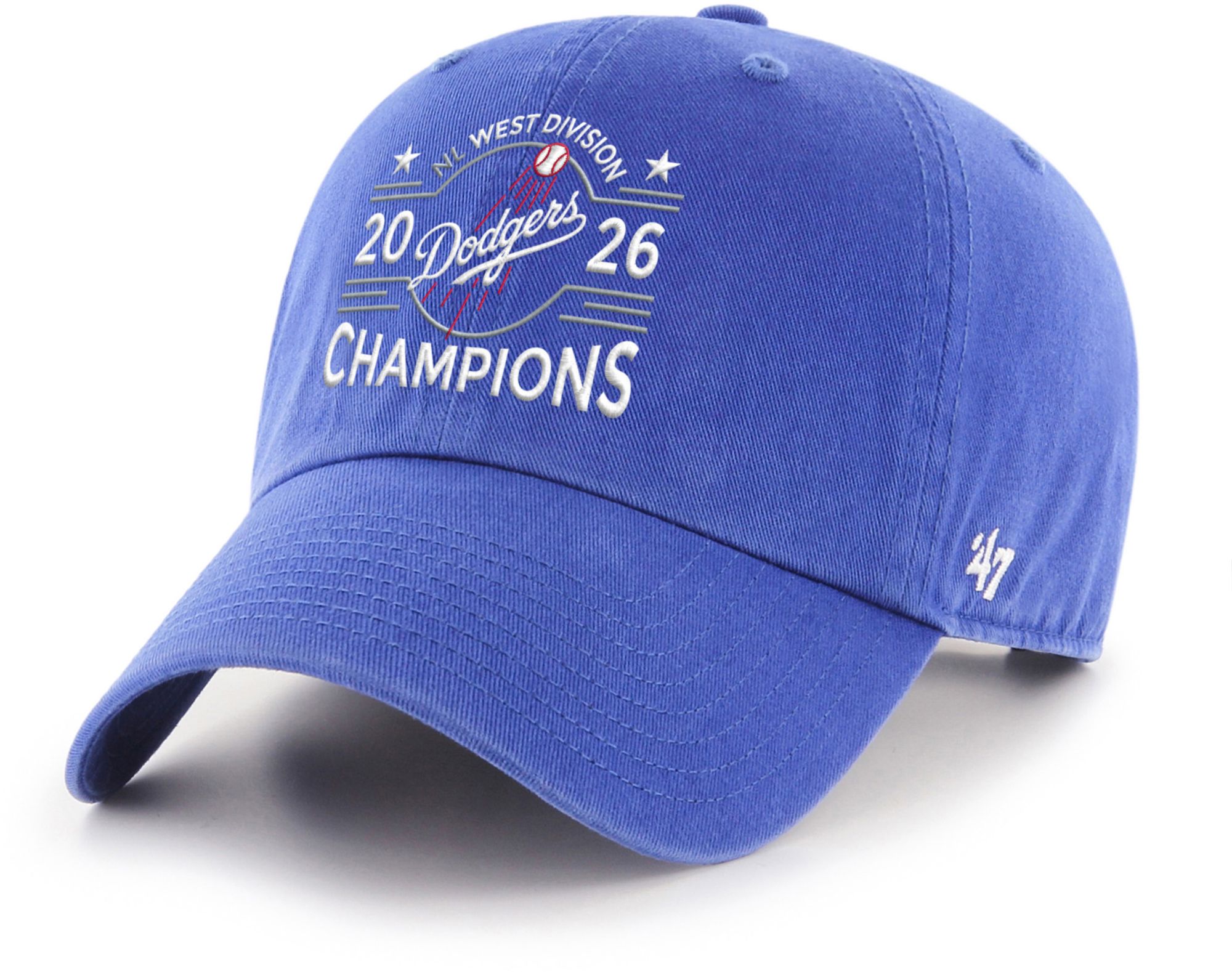 47 Adult Los Angeles Dodgers Division Champs 2026 Clean Up