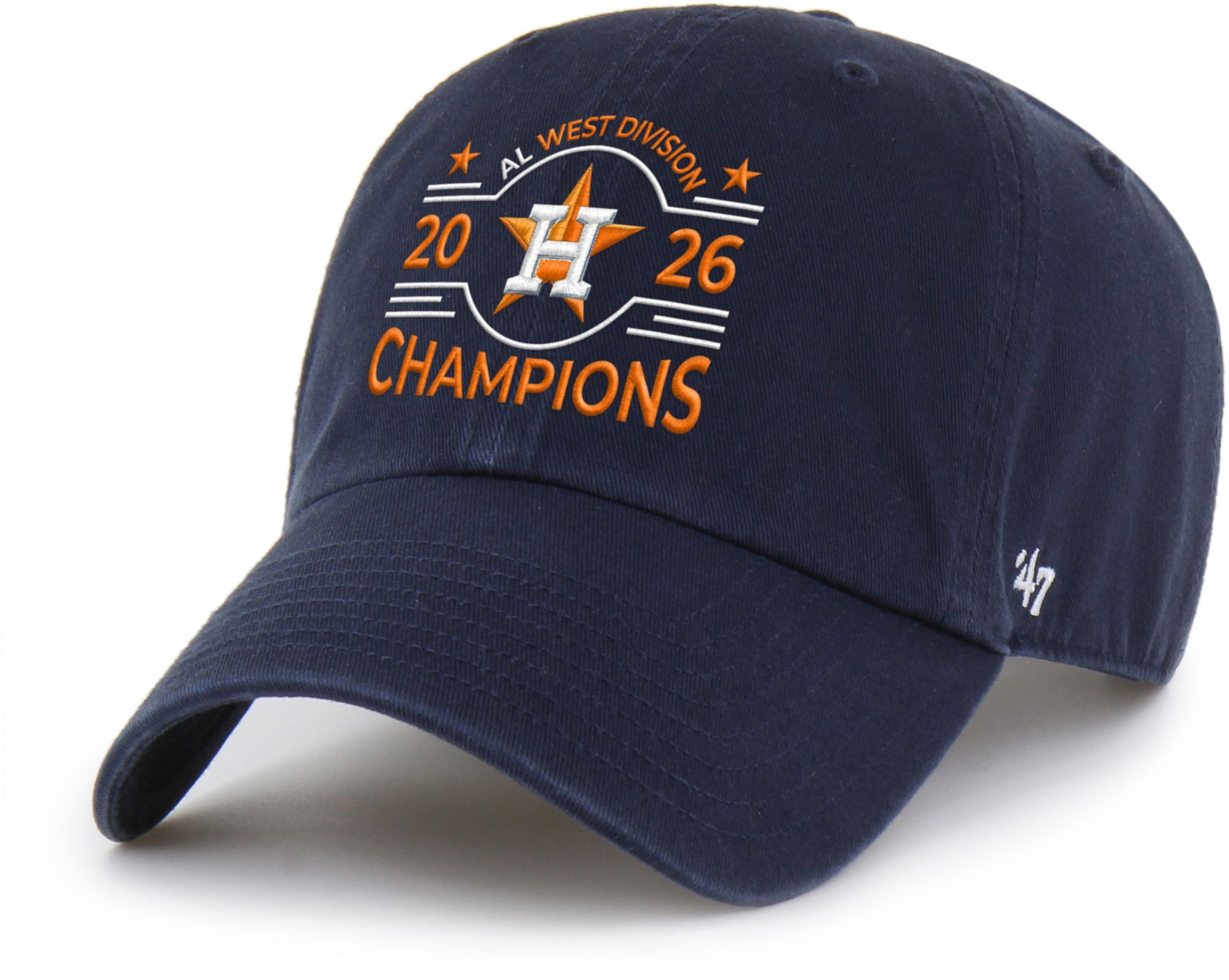 47 Adult Houston Astros Division Champs 2026 Clean Up Adjustable