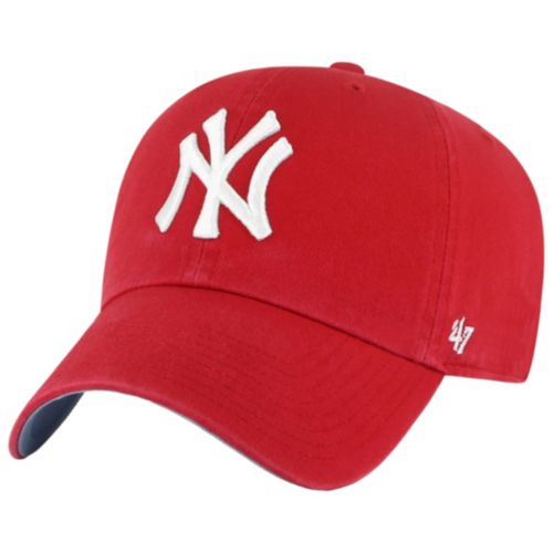 47 Adult New York Yankees Clean Up Black Adjustable Hat | Dick's