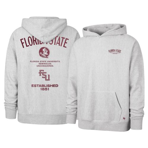 ウォームアップウェア Champion FLORIDA STATE Reverse Weave XL Champion Men's Florida State Seminoles Silver Gray Reverse Weave