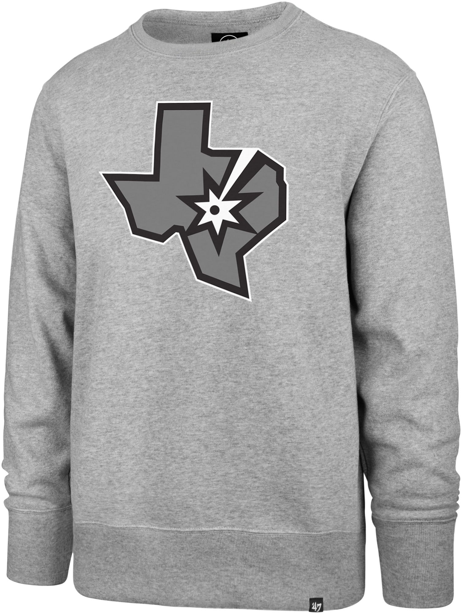 '47 Men's San Antonio Spurs Slate Grey Imprint Crewneck Sweatshirt product image