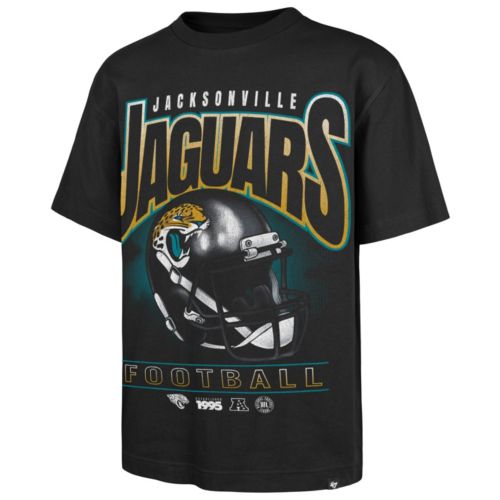 47 Men's Jacksonville Jaguars Jet Black Mascot Scrum T-Shirt