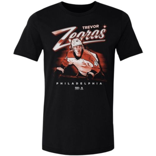 NHL Men's Philadelphia Flyers Trevor Zegras #46 Orange T-Shirt