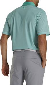 FootJoy Men's Lisle Minicheck Print Short Sleeve Golf Polo product image