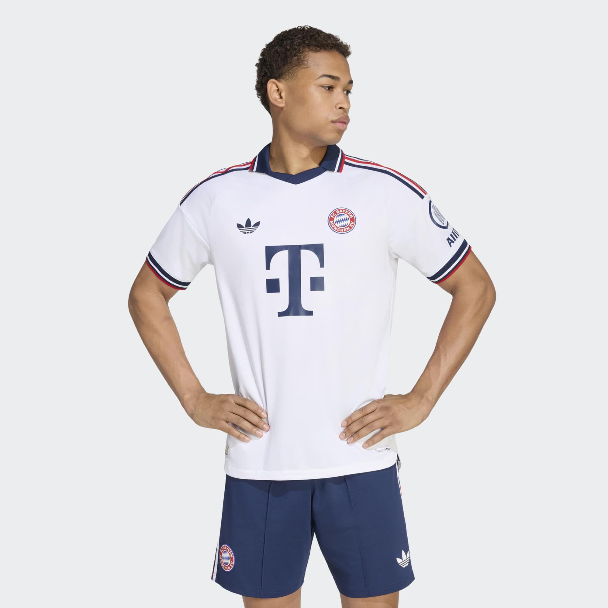 adidas Adult Bayern Munich White 2026 Away Authentic Jersey