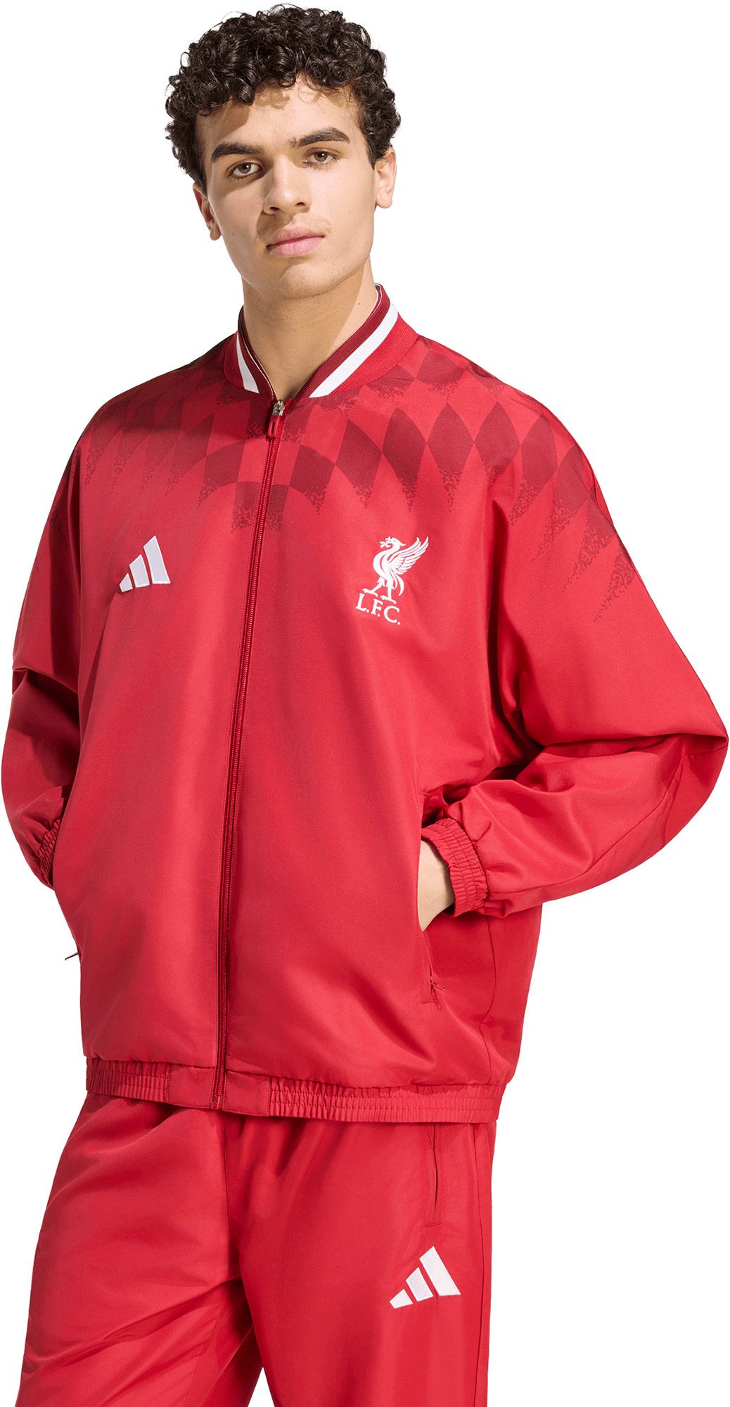 Liverpool アディダス ジャケット adidas Adult Liverpool Maroon 2026 Jacket | Dick's Sporting Goods
