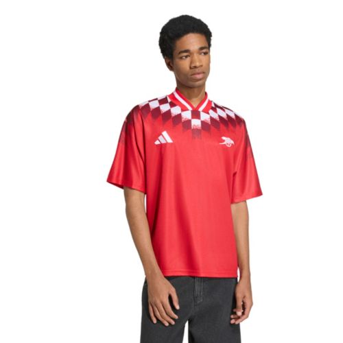 adidas Youth Arsenal 2026 Red Home Replica Long Sleeve Jersey