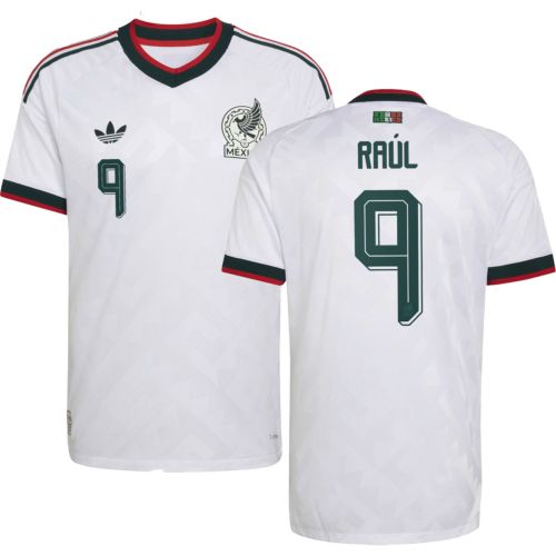 Charly Adult Mexico Luis Hernández #15 White Vintage Replica