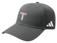 adidas Adult Troy Trojans Grey Washed Slouch Adjustable Hat