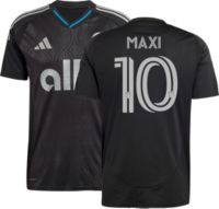 SONY MiniDisc XLサイズ サッカーシャツ ブラック adidas Adult Charlotte FC Allan Saint-Maximin 2025 Secondary