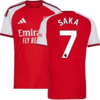adidas Adult Arsenal Bukayo Saka 2025 Home Authentic Jersey