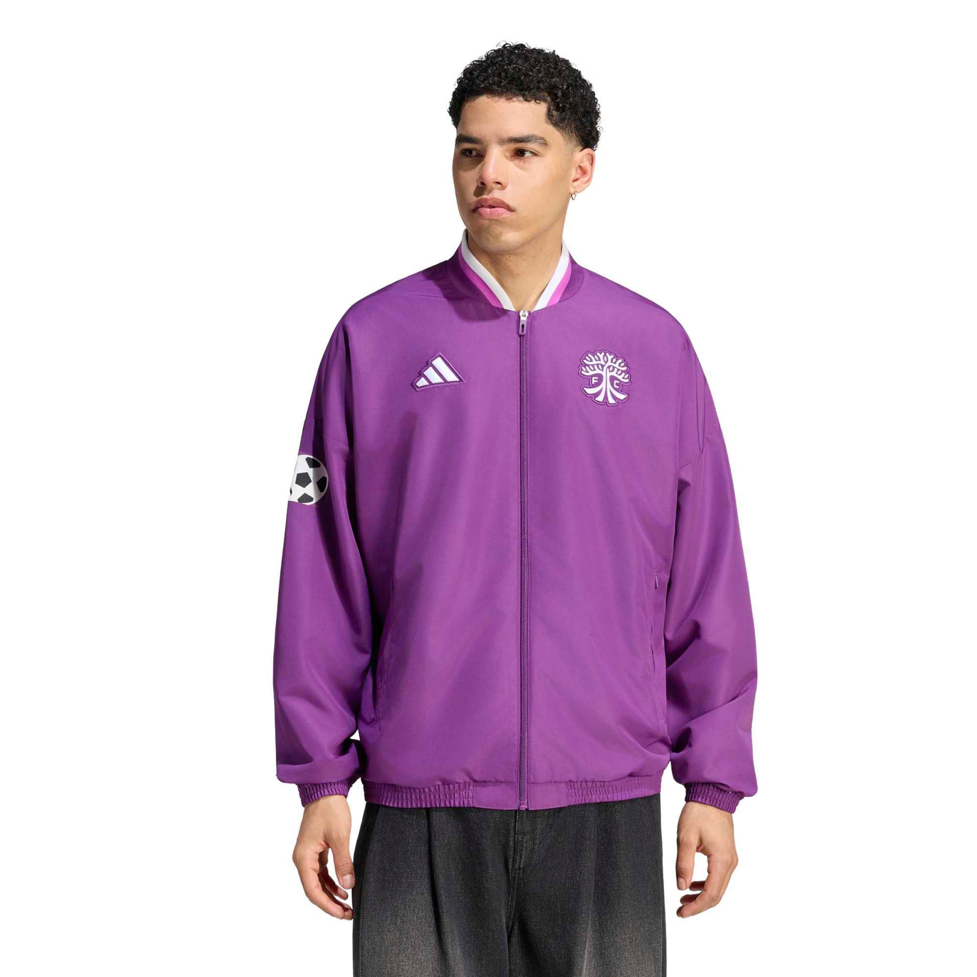 &TEAM アジアツアー アジツ アンコン フーディー フーディ パーカー L adidas Adult Austin FC 2026 Third Anthem Jacket | Dick's Sporting