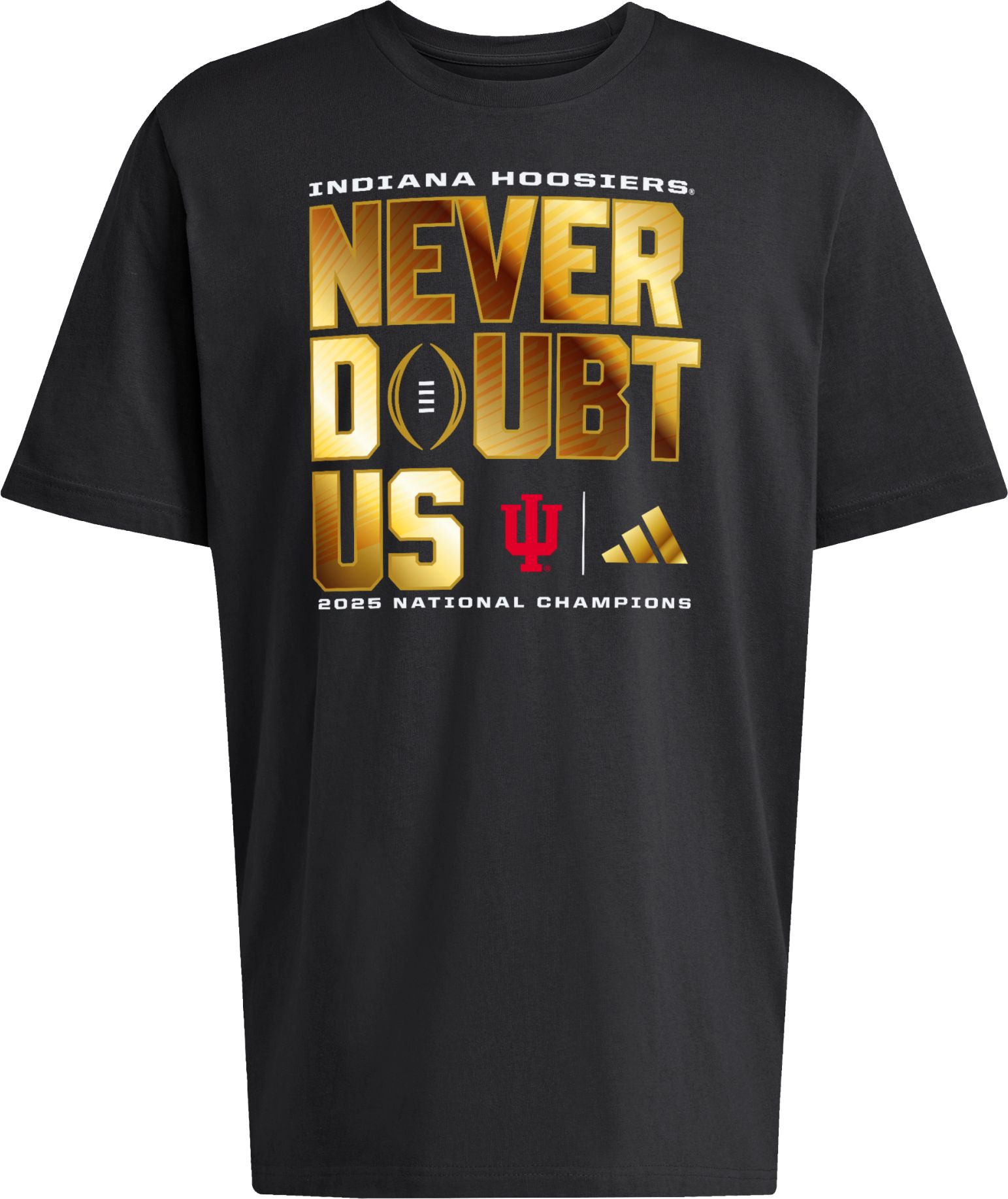 adidas Adult Indiana Hoosiers 2025-26 CFP National Champions T-Shirt product image