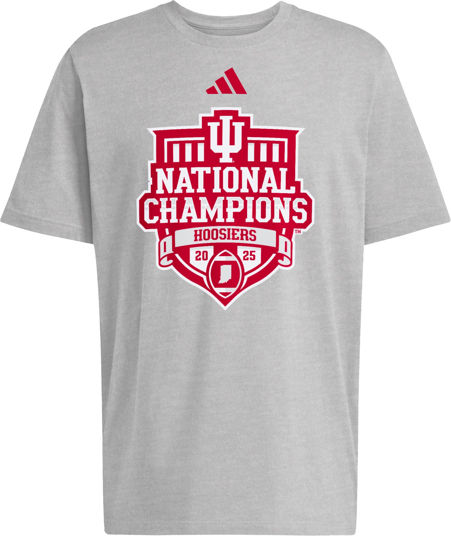 adidas Adult Indiana Hoosiers Parade 2025-26 CFP National Champions T-Shirt product image