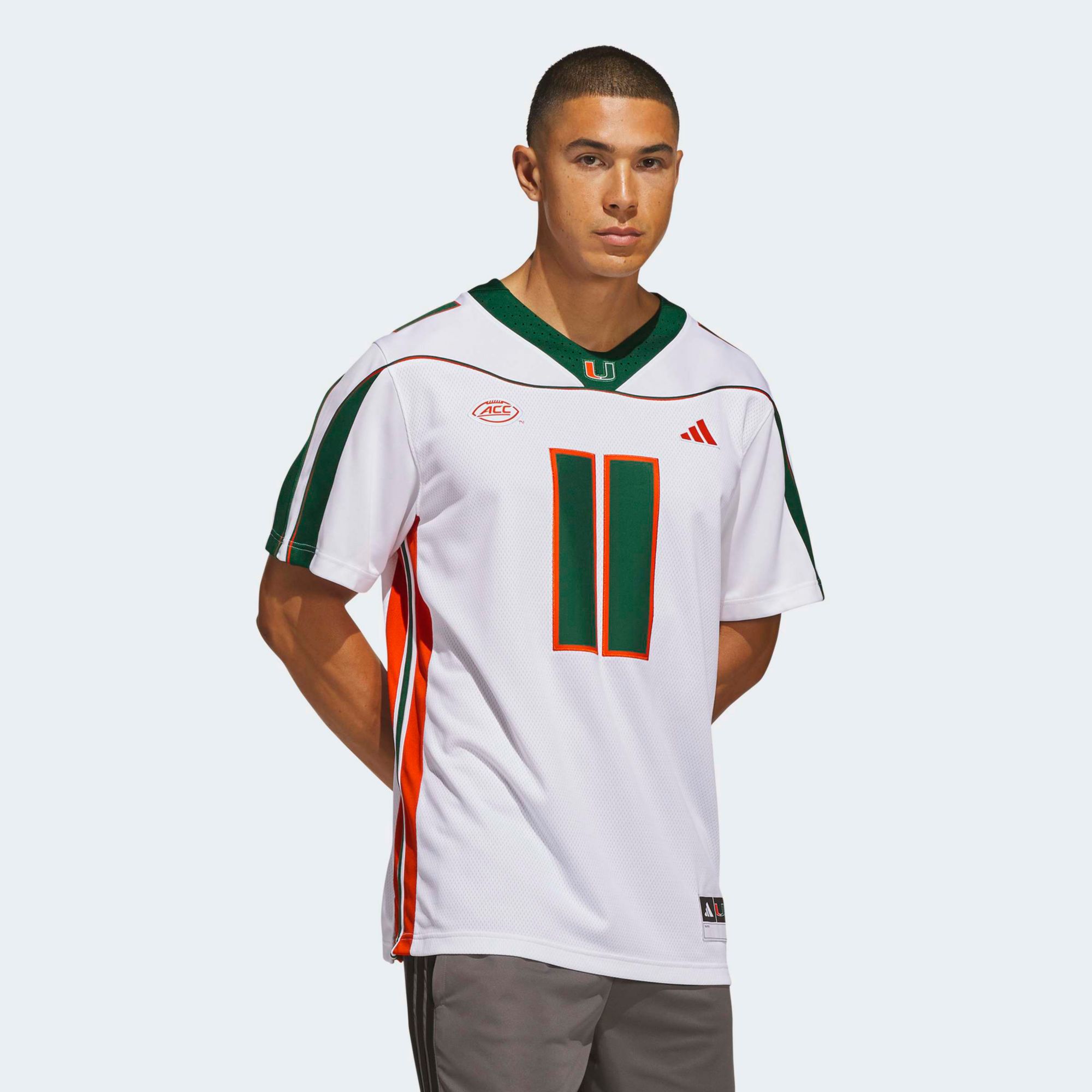 adidas Men's Miami Hurricanes Ken Dorsey Premier Jersey | Dick's
