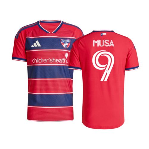 adidas Adult FC Dallas Petar Musa #9 2026 Primary Replica 'DNA Kit