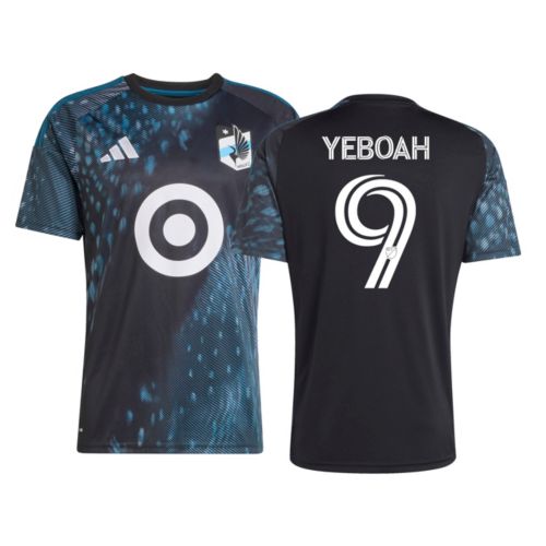 adidas Adult Minnesota United FC Kelvin Yeboah #9 2026 Primary