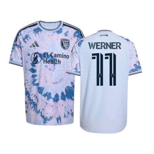 adidas Adult San Jose Earthquakes Cristian Espinoza #10 2025