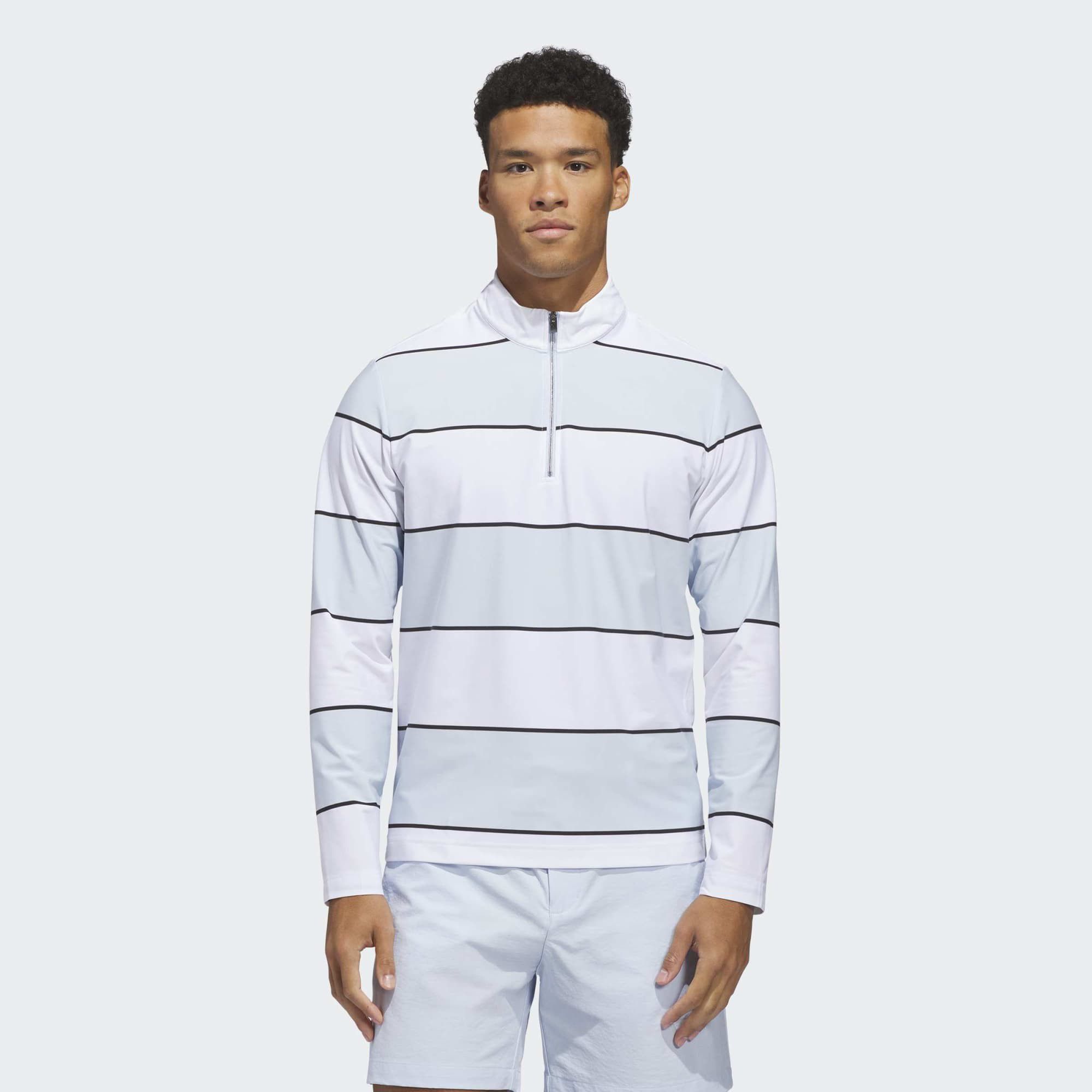 adidas Men's Ultimate365 Rugby Stripe Golf 1/4 Zip product image