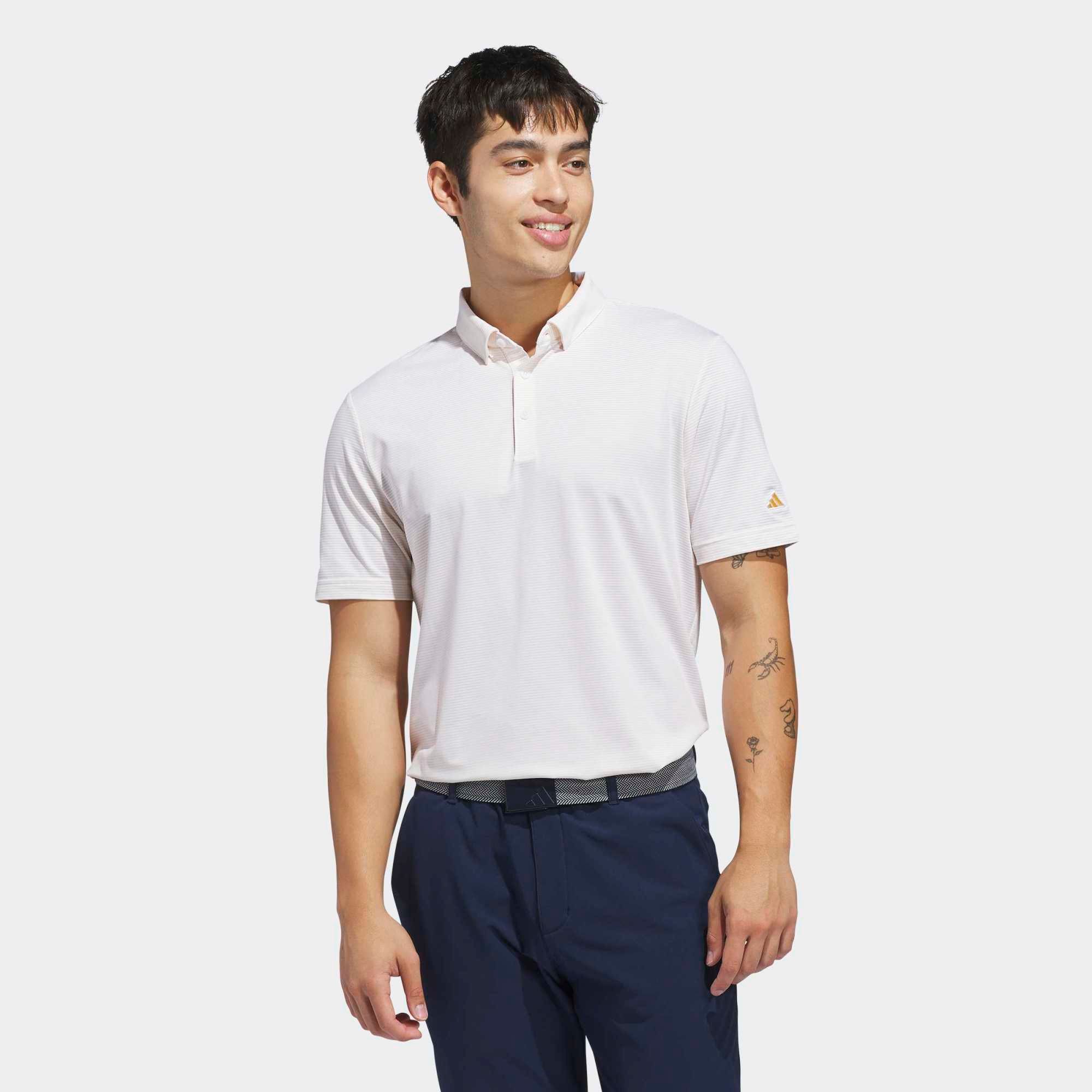 adidas Men's Ultimate365+ Pencil Stripe Climacool Golf Polo product image