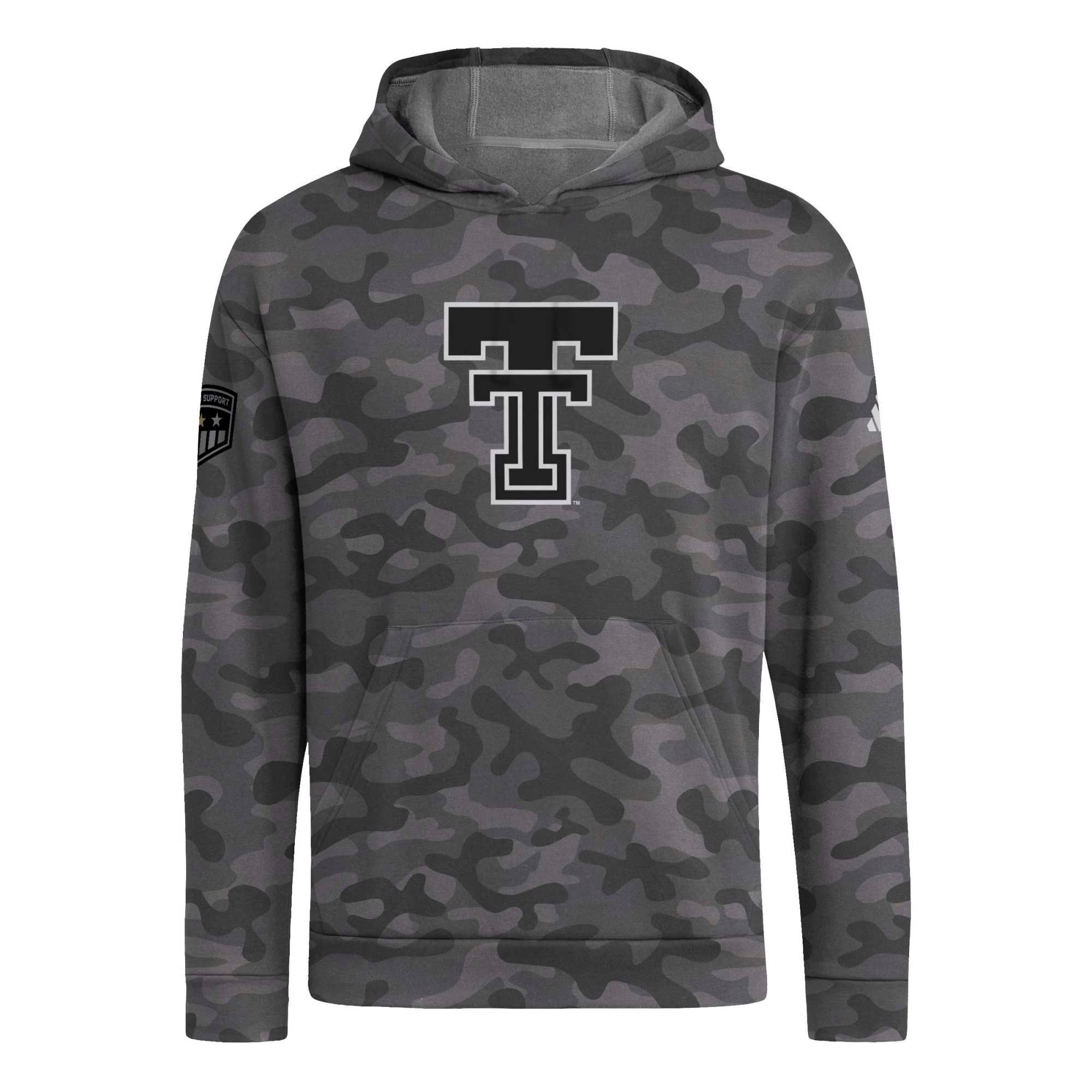 adidas Adult Texas Tech Red Raiders 2026 Honor and Support Hoodie