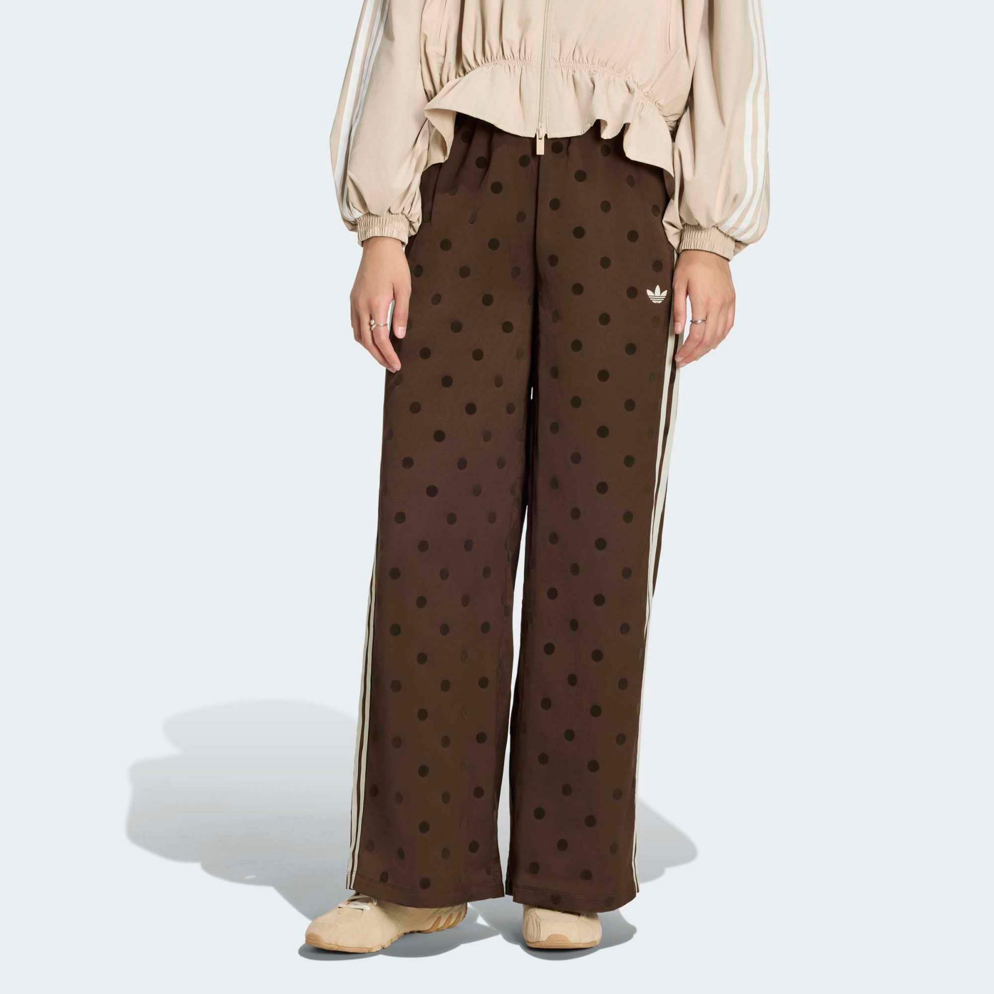 adidas Originals Women's Satin Polka Dots Wide Leg Pant | Dick's