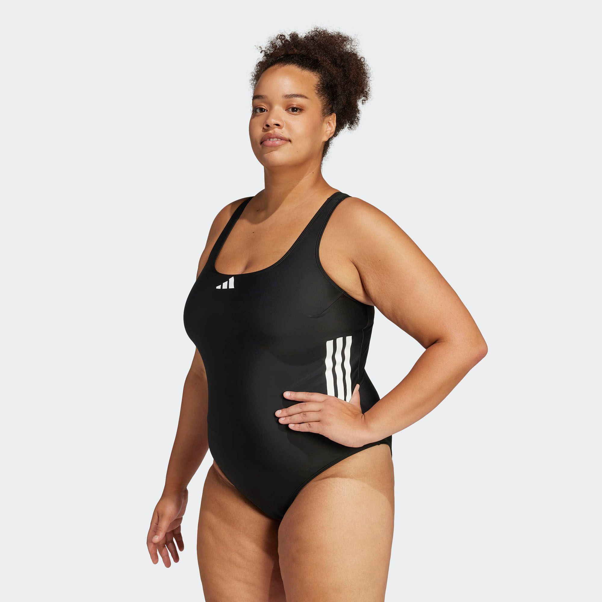 adidas Women's 3-Stripes C-Back Swimsuit product image