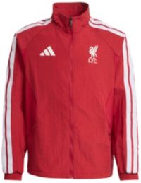 adidas Youth Liverpool 2026 Maroon Home Anthem Full Zip Jacket