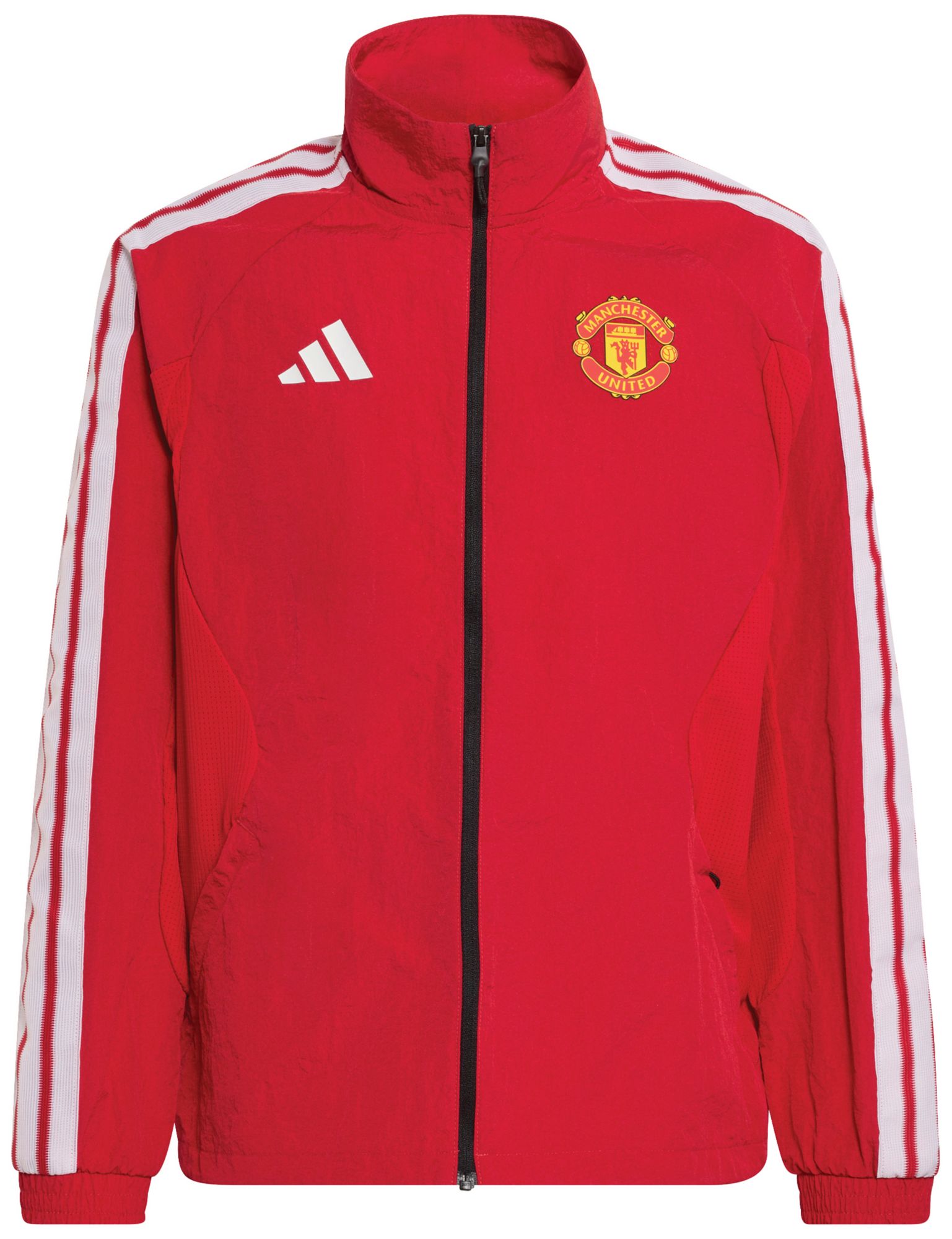 希少  x MANCHESTER UNITED ジャージ ジャケット adidas Youth Manchester United 2026 Red Anthem Full Zip Jacket