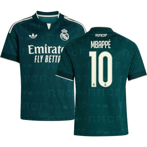 adidas Youth Real Madrid Vinicius Junior #7 2026 Home Replica