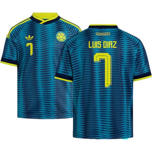 adidas Adult Colombia Luis Diaz #7 2026 Home Authentic Jersey